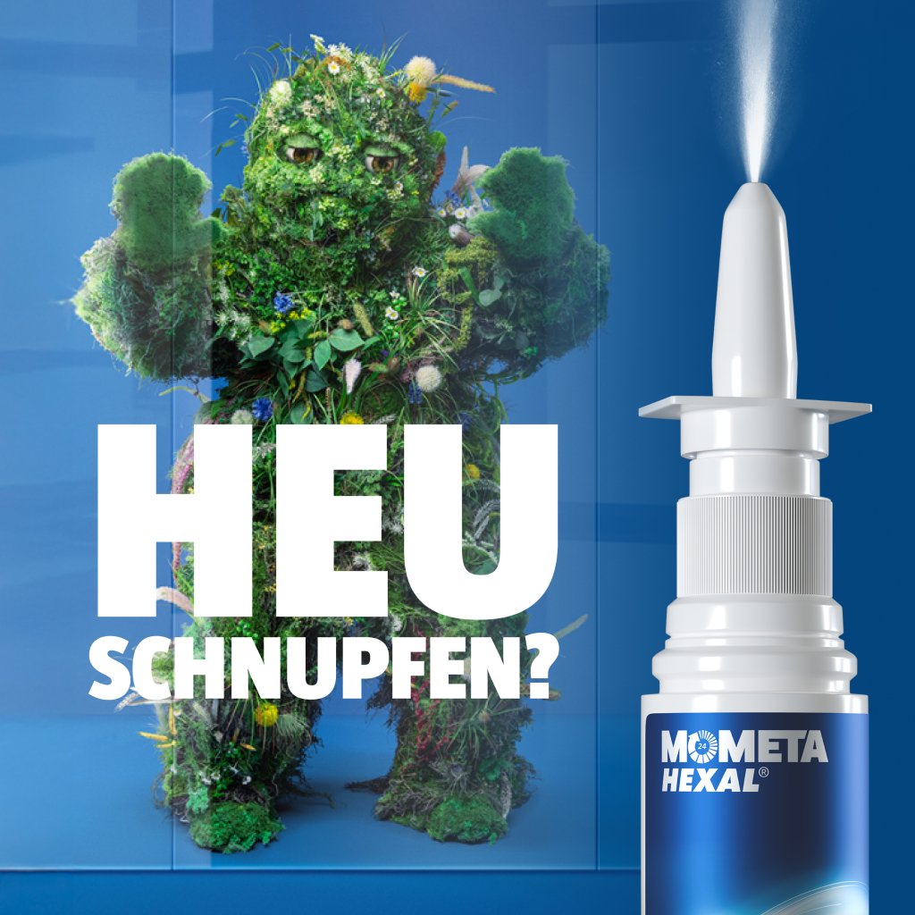 MometaHEXAL® Das blaue Allergiespray gegen Heuschnupfen