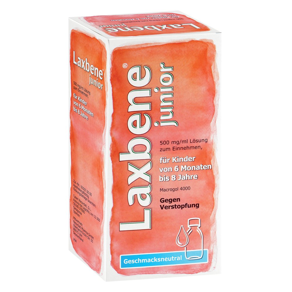 LAXBENE junior 500 mg/ml Lsg.z.Einnehmen Kdr.6M-8J