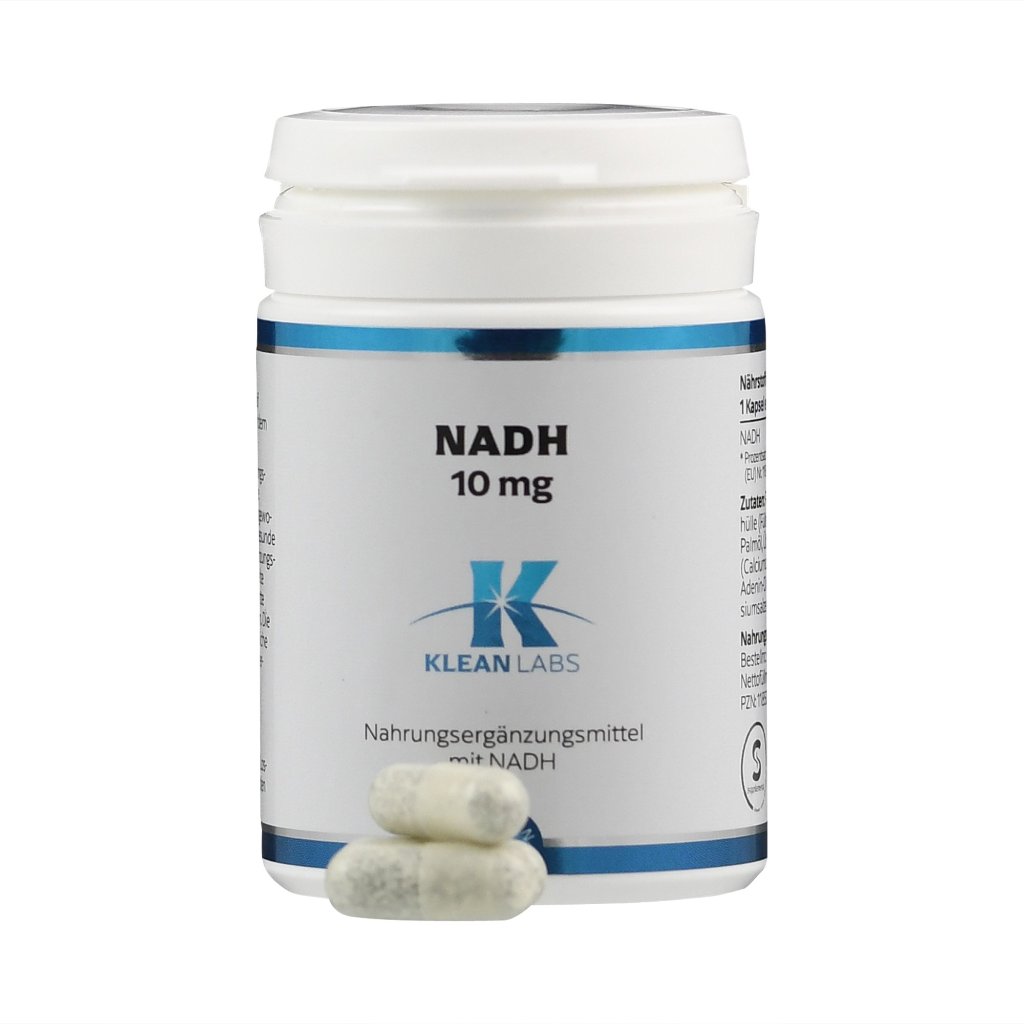 NADH 10 mg stabilisiert Kapseln