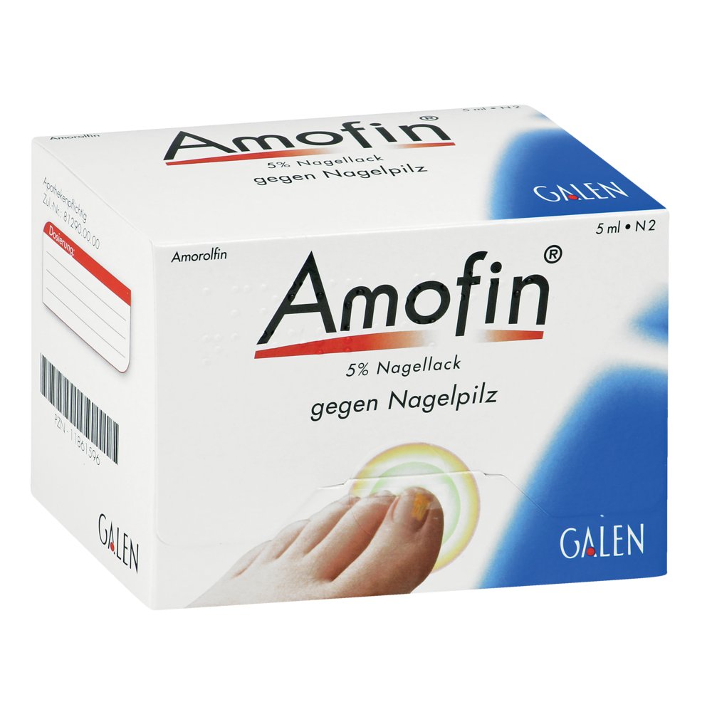 AMOFIN 5% Nagellack