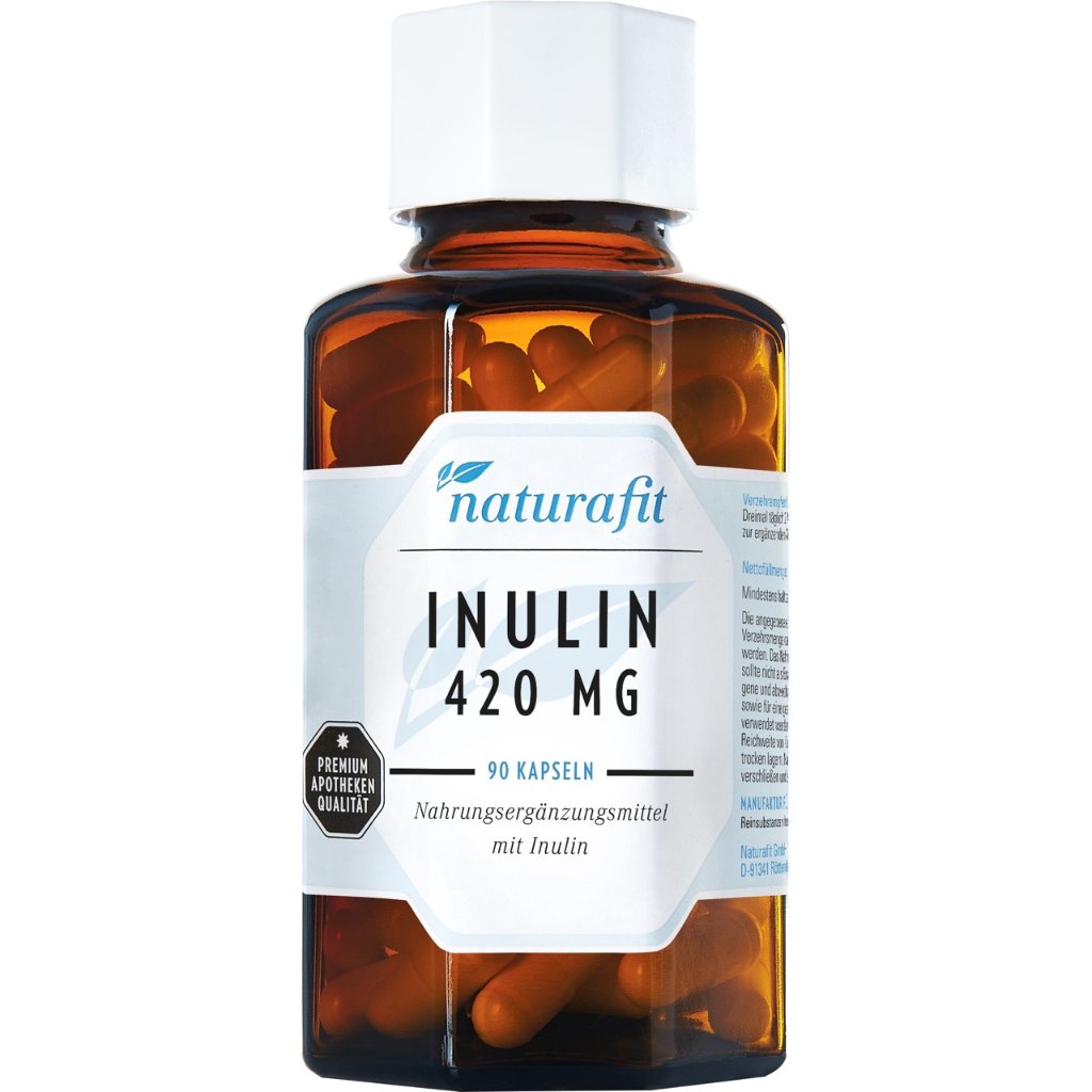 NATURAFIT Inulin 420 mg Kapseln