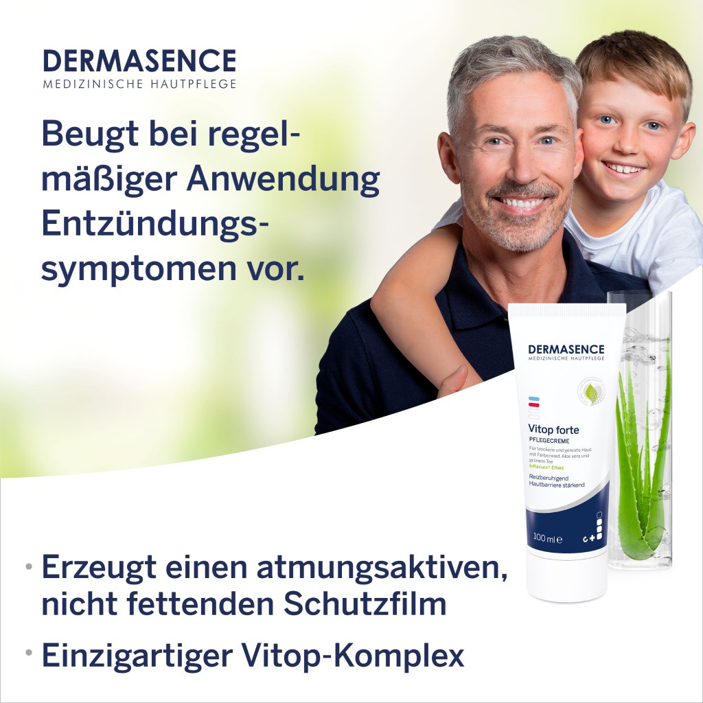 DERMASENCE Vitop forte Pflegecreme, 100ml