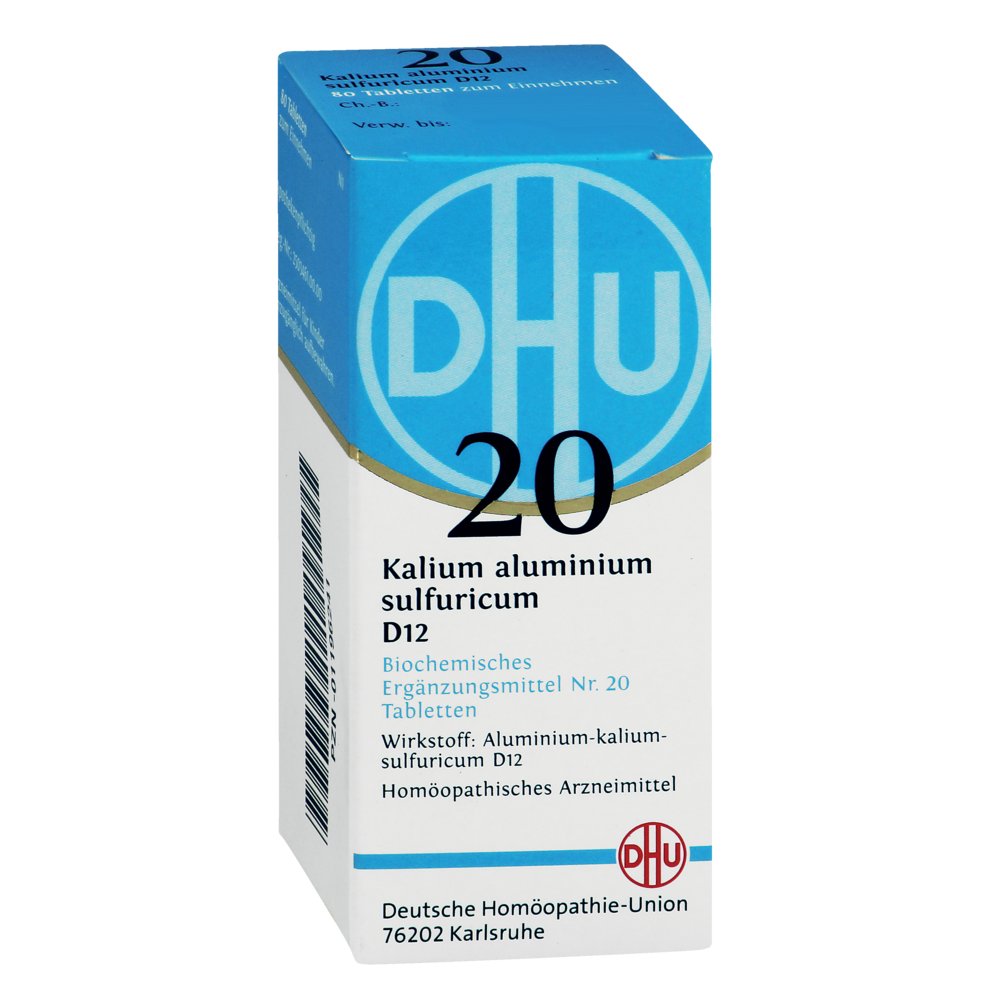 BIOCHEMIE DHU 20 Kalium alum.sulfur.D 12 Tabletten