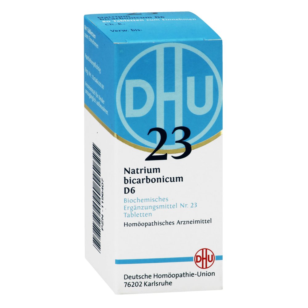 BIOCHEMIE DHU 23 Natrium bicarbonicum D 6 Tabl.