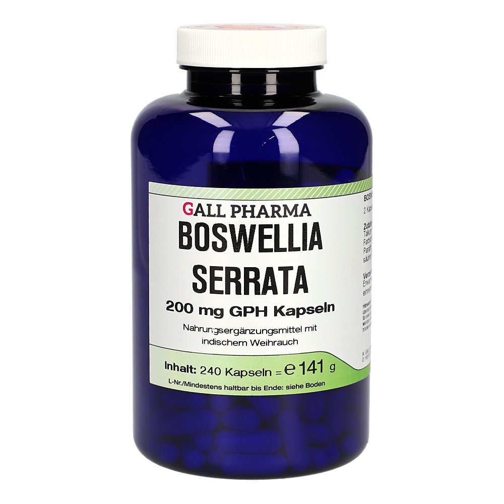 BOSWELLIA SERRATA 200 mg indischer Weihrauch Kaps.