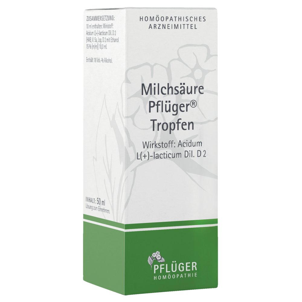 MILCHSÄURE Pflüger Tropfen
