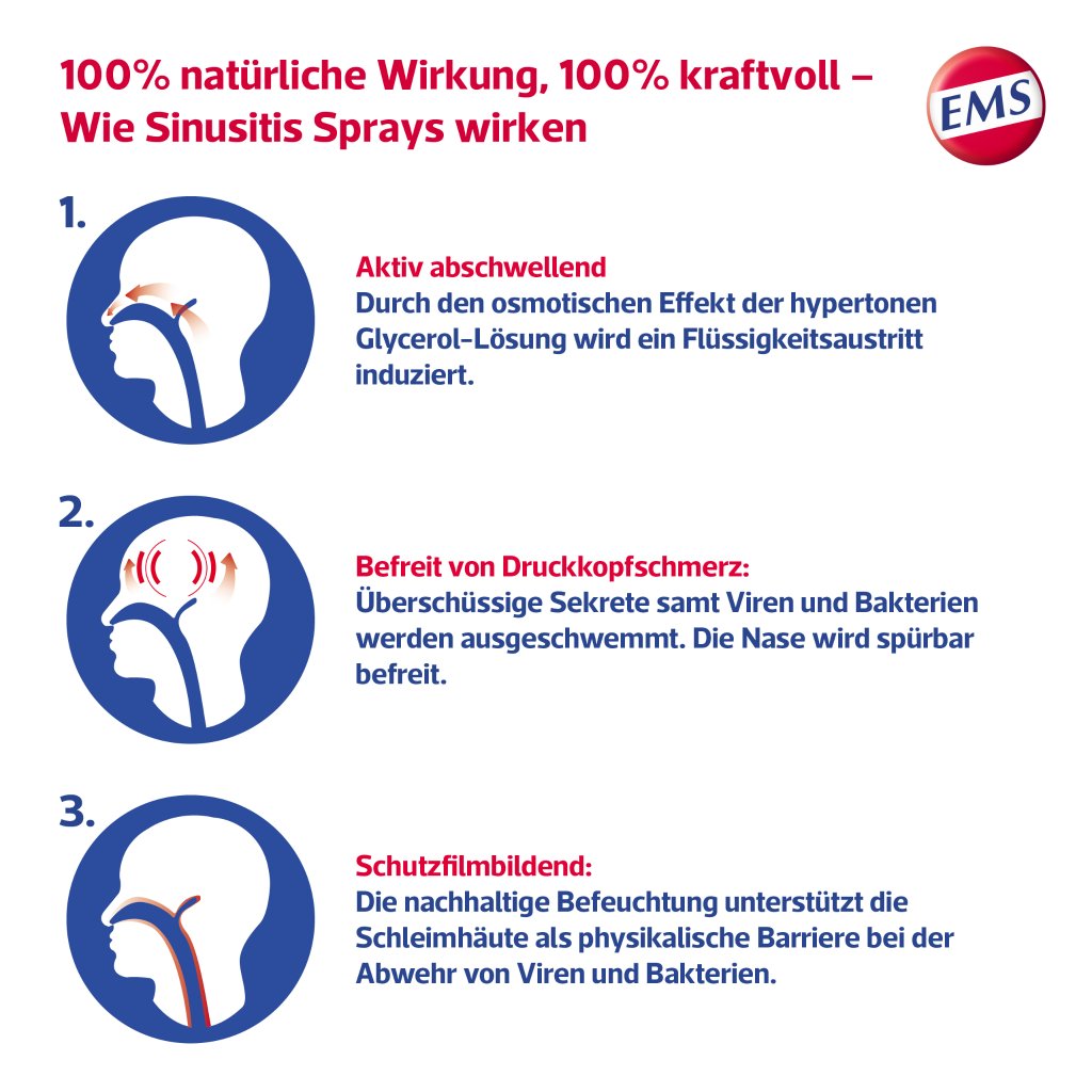 EMSER Sinusitis Spray mit Eukalyptusöl