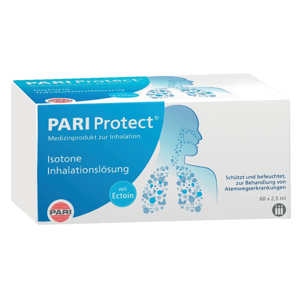 PARI ProtECT Inhalationslösung mit Ectoin Ampullen