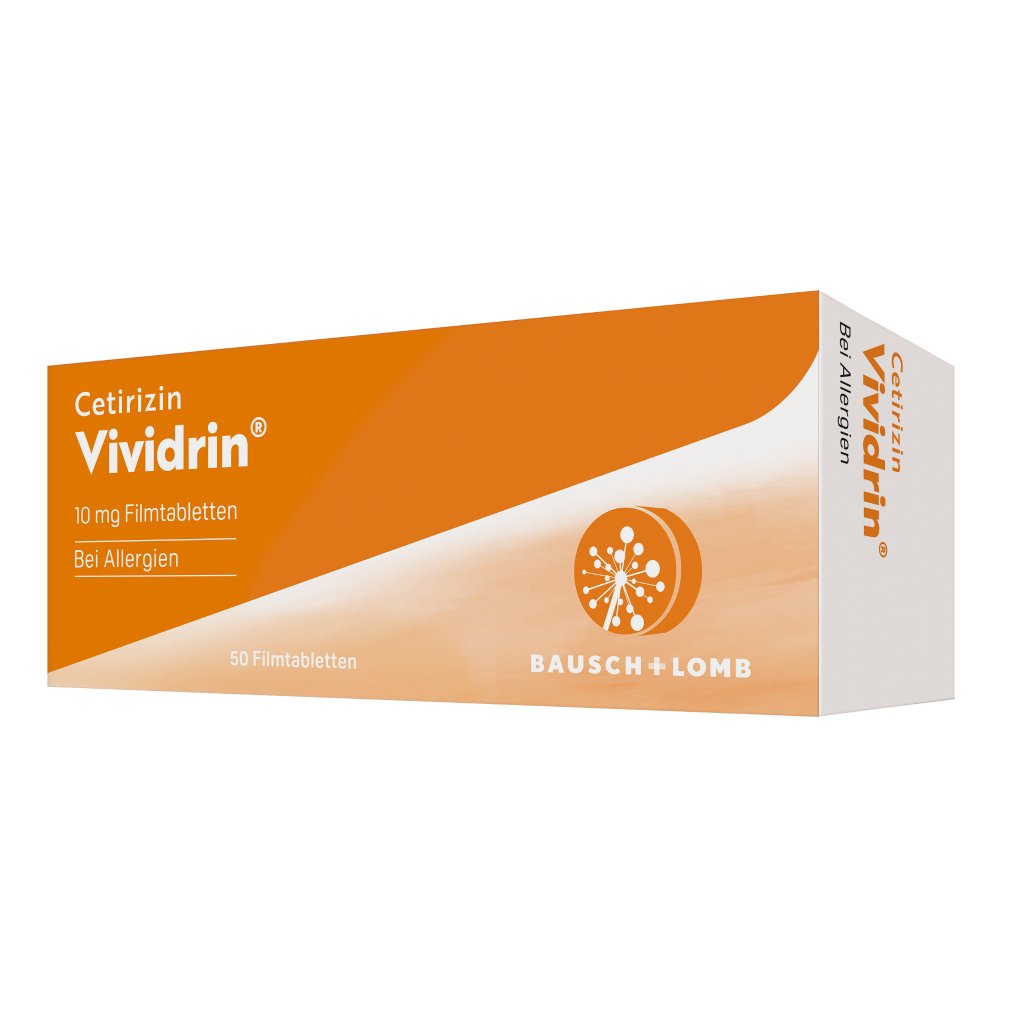 CETIRIZIN Vividrin 10 mg Filmtabletten