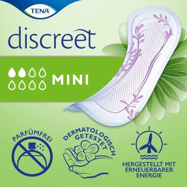 TENA LADY Discreet Inkontinenz Einlagen mini