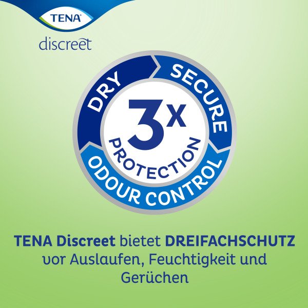 TENA LADY Discreet Inkontinenz Einlagen normal
