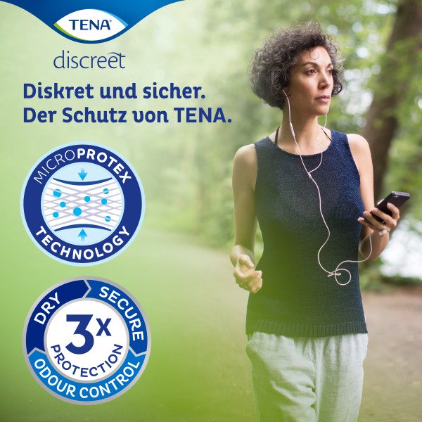 TENA LADY Discreet Inkontinenz Einlagen normal