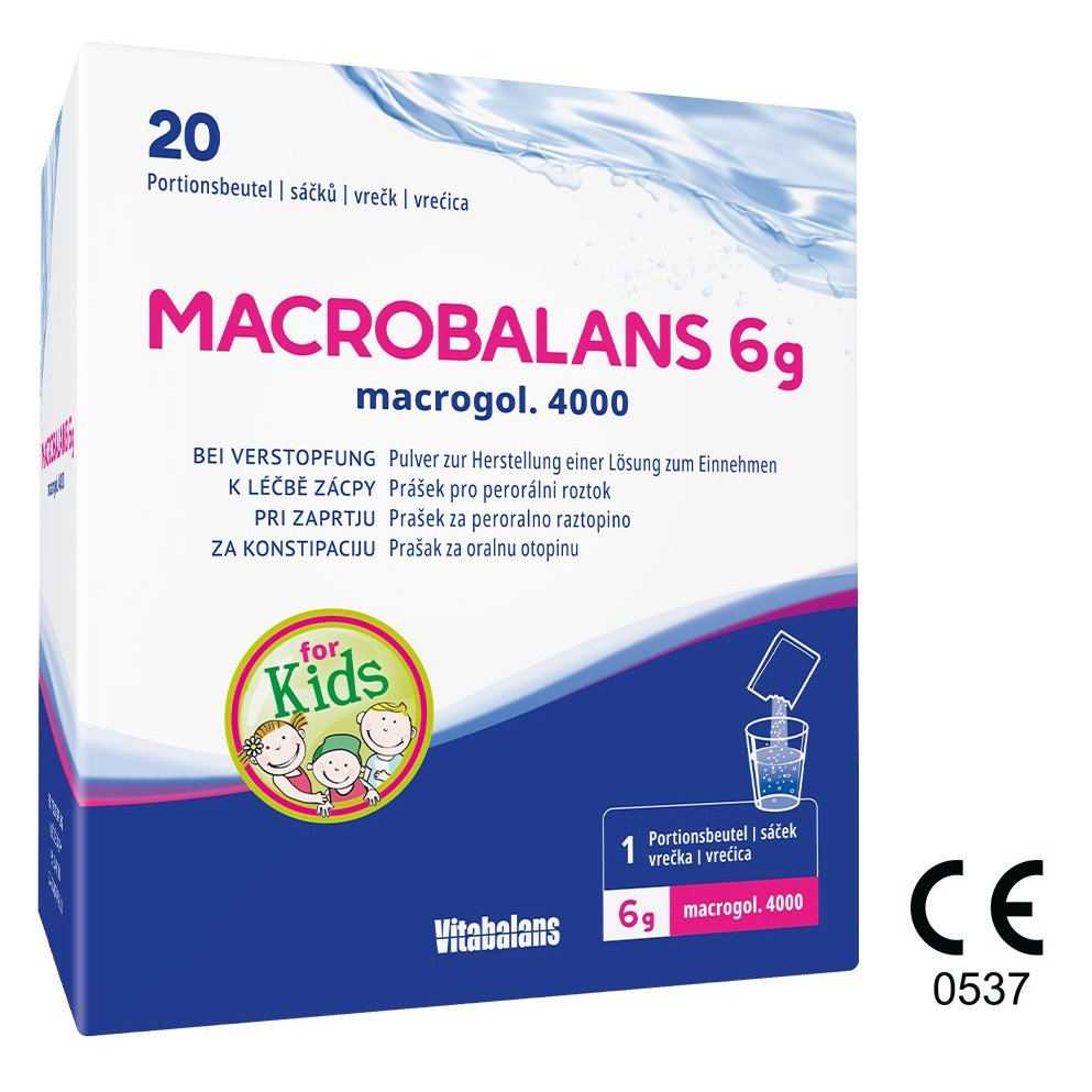 MacroBalans 6 g mit Macrogol, Pulver gegen Verstopfung