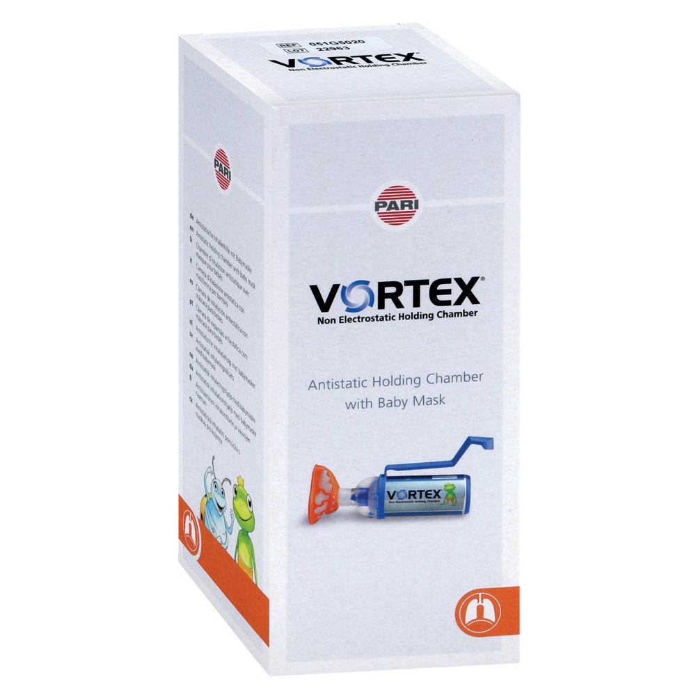 VORTEX Inhalierhilfe m.Babymaske 0-2 Jahre