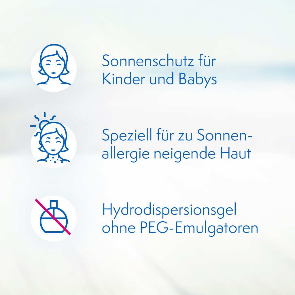 LADIVAL Kinder Sonnengel allergische Haut LSF 50+
