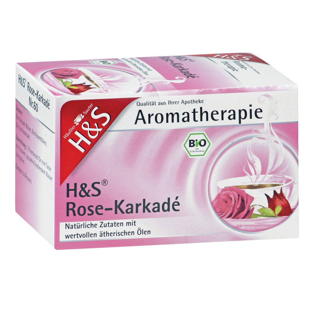 H&S Bio Rose-Karkade Aromatherapie Filterbeutel