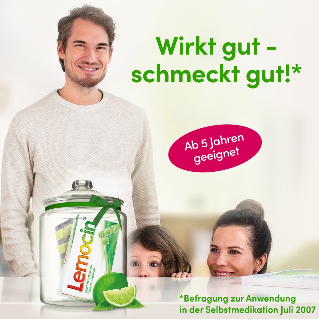 LEMOCIN gegen Halsschmerzen Lutschtabletten