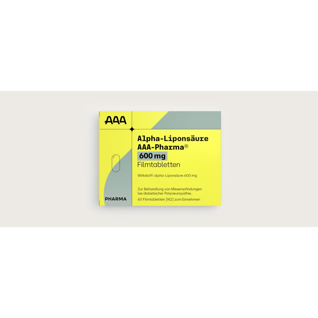ALPHA LIPONSÄURE AAA- Pharma 600 mg Filmtabletten