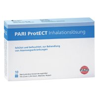 PARI ProtECT Inhalationslösung mit Ectoin Ampullen