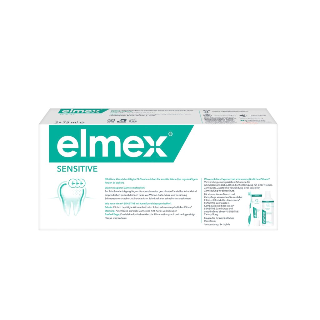 ELMEX SENSITIVE Zahnpasta Doppelpack