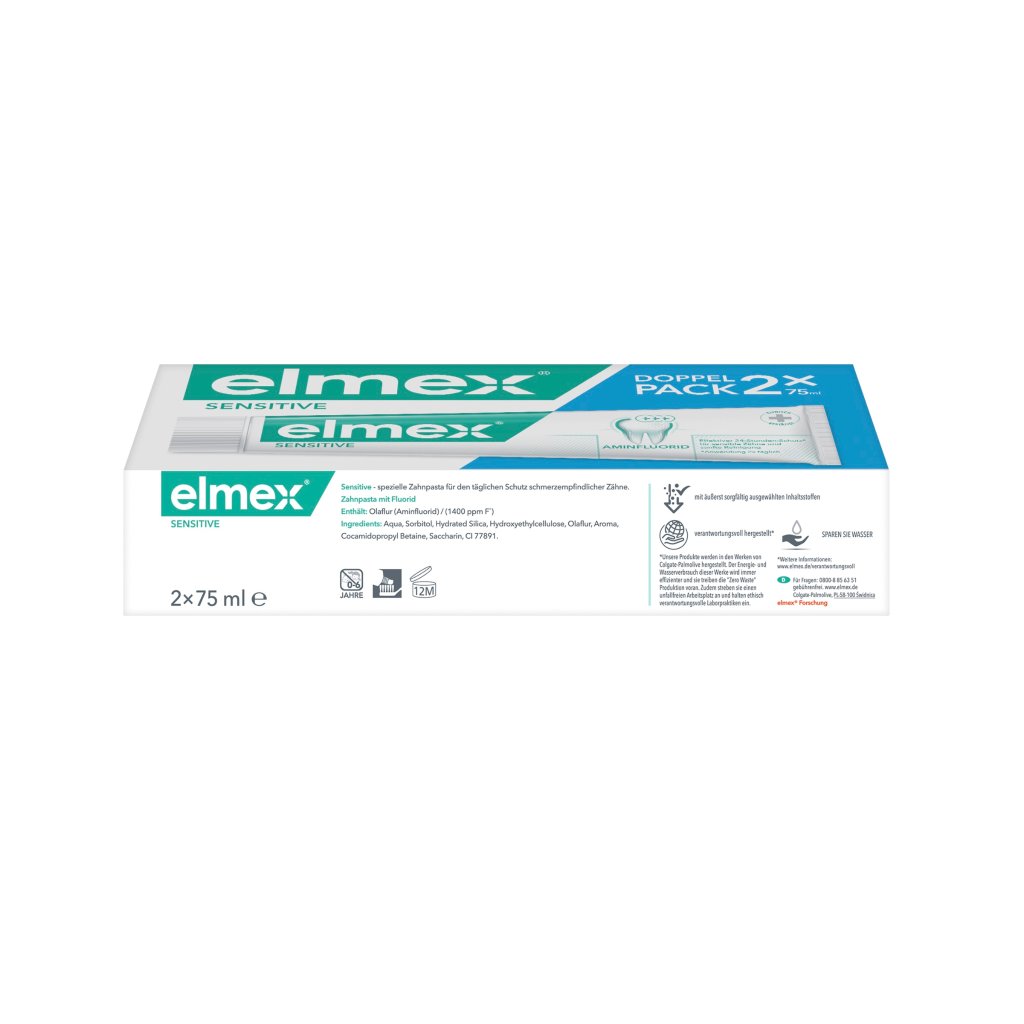 ELMEX SENSITIVE Zahnpasta Doppelpack