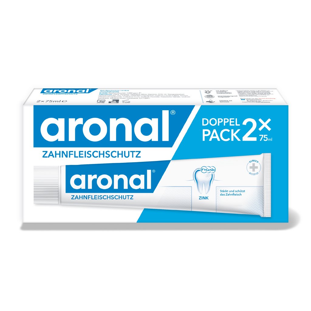 ARONAL Zahnpasta Doppelpack