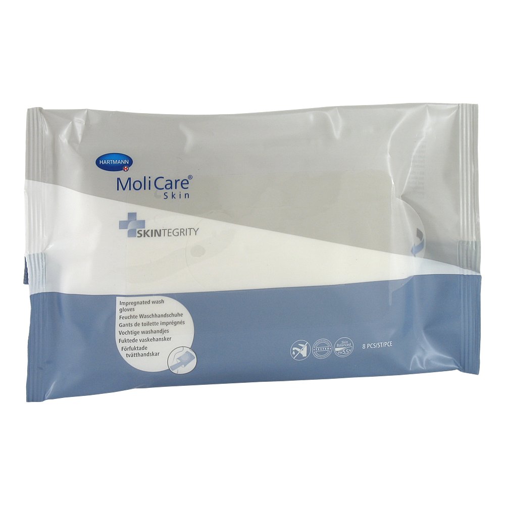 MoliCare® Skin Feuchte Waschhandschuhe