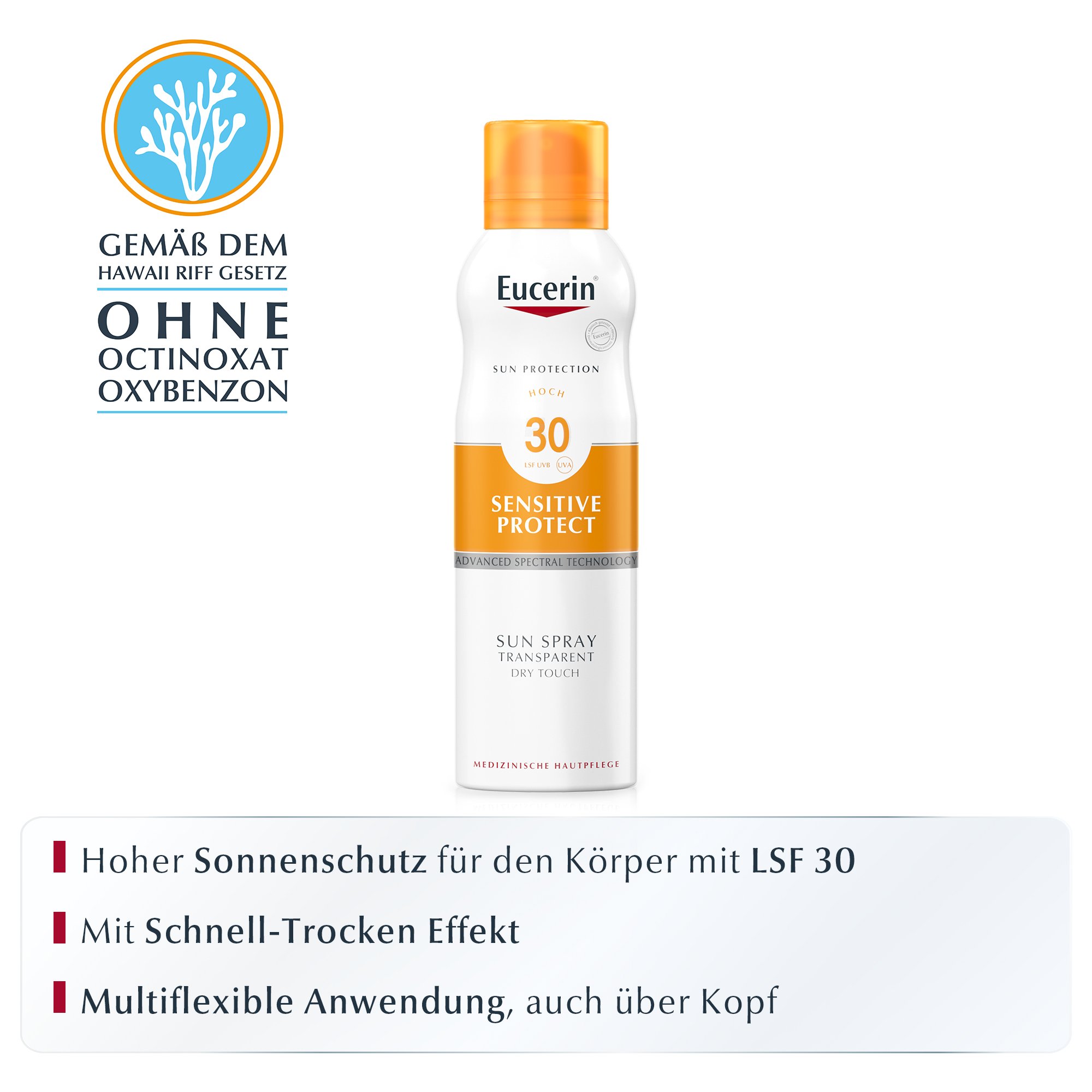 EUCERIN Sun Spray Dry Touch LSF 30