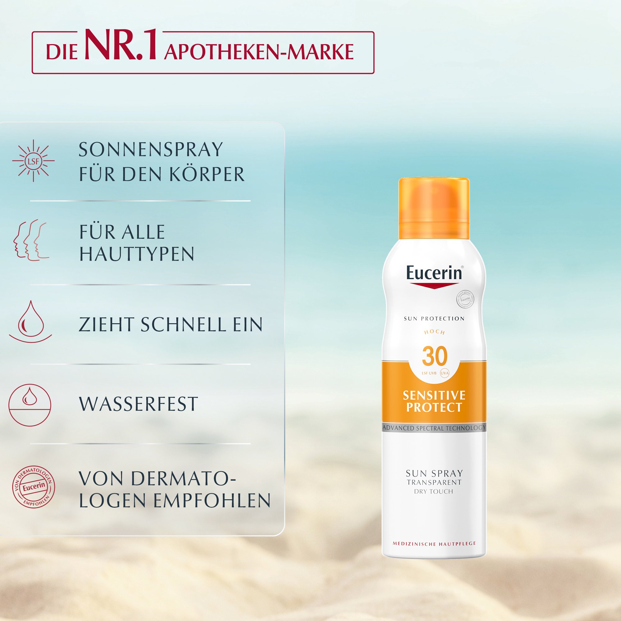 EUCERIN Sun Spray Dry Touch LSF 30