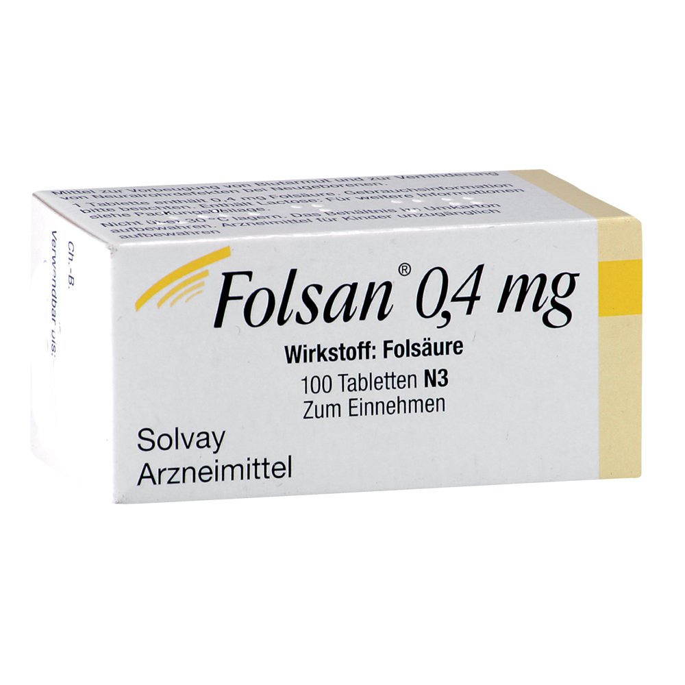 FOLSAN 0,4 mg Tabletten