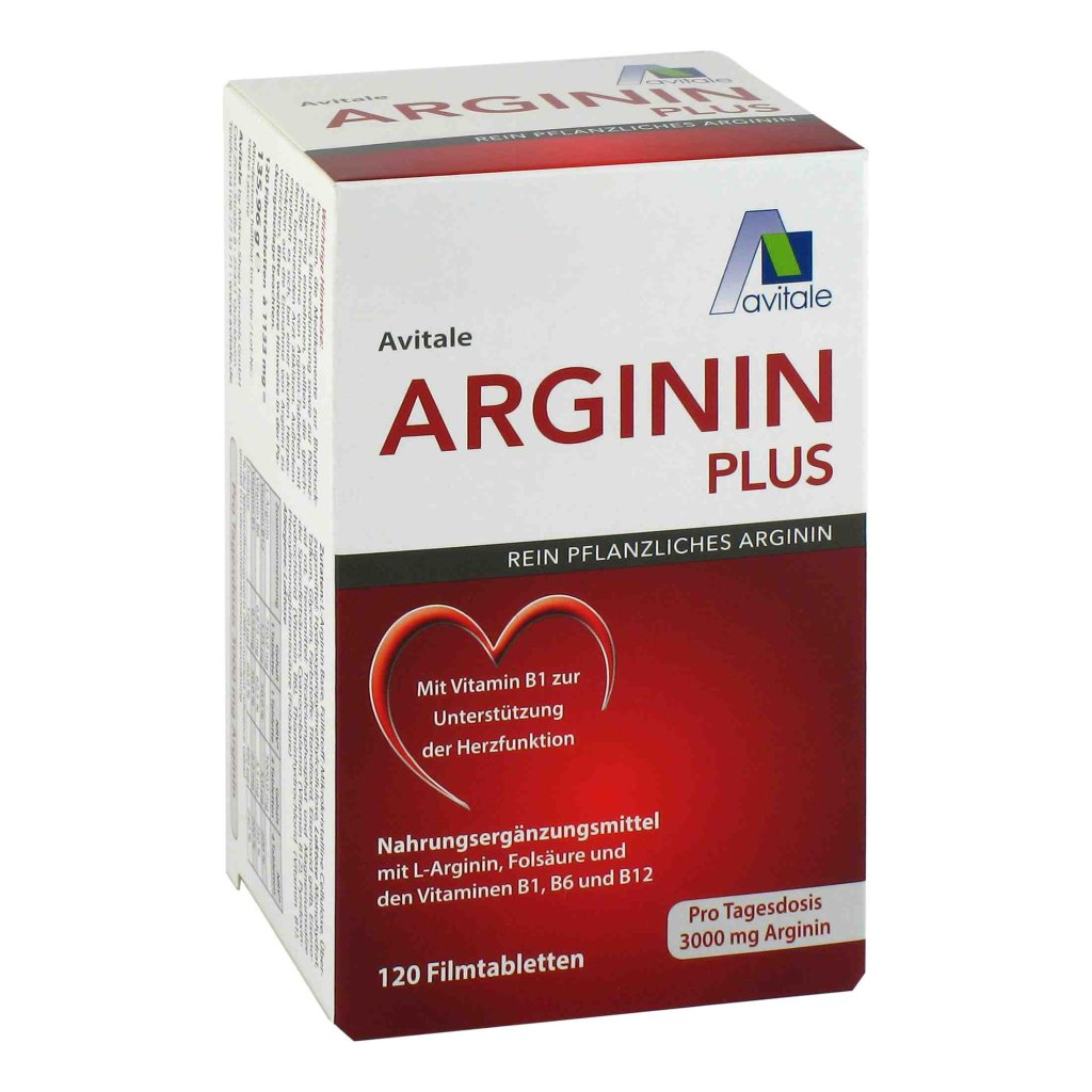 ARGININ PLUS Vitamin B1+B6+B12+Folsäure Filmtabl.