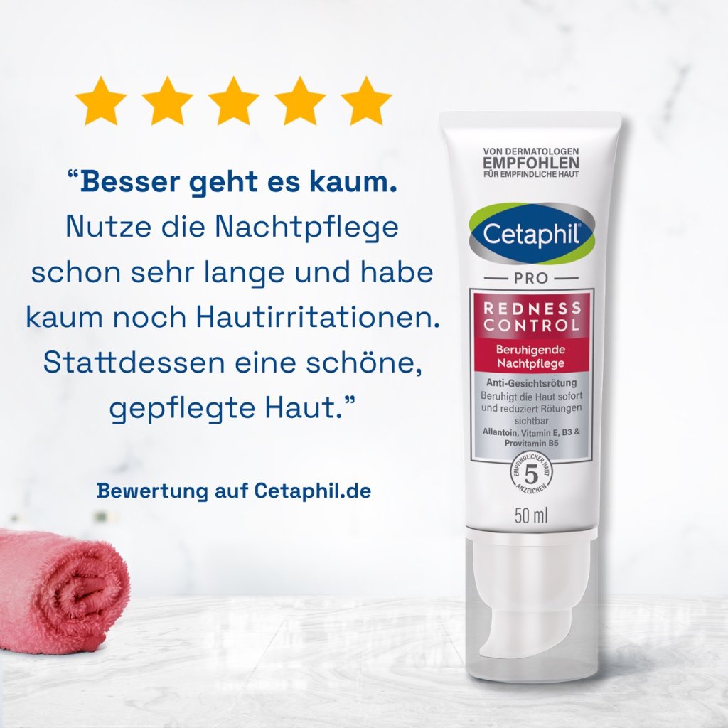 CETAPHIL Redness Control beruhigende Nachtpflege