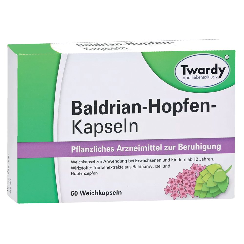 BALDRIAN HOPFEN Kapseln Twardy