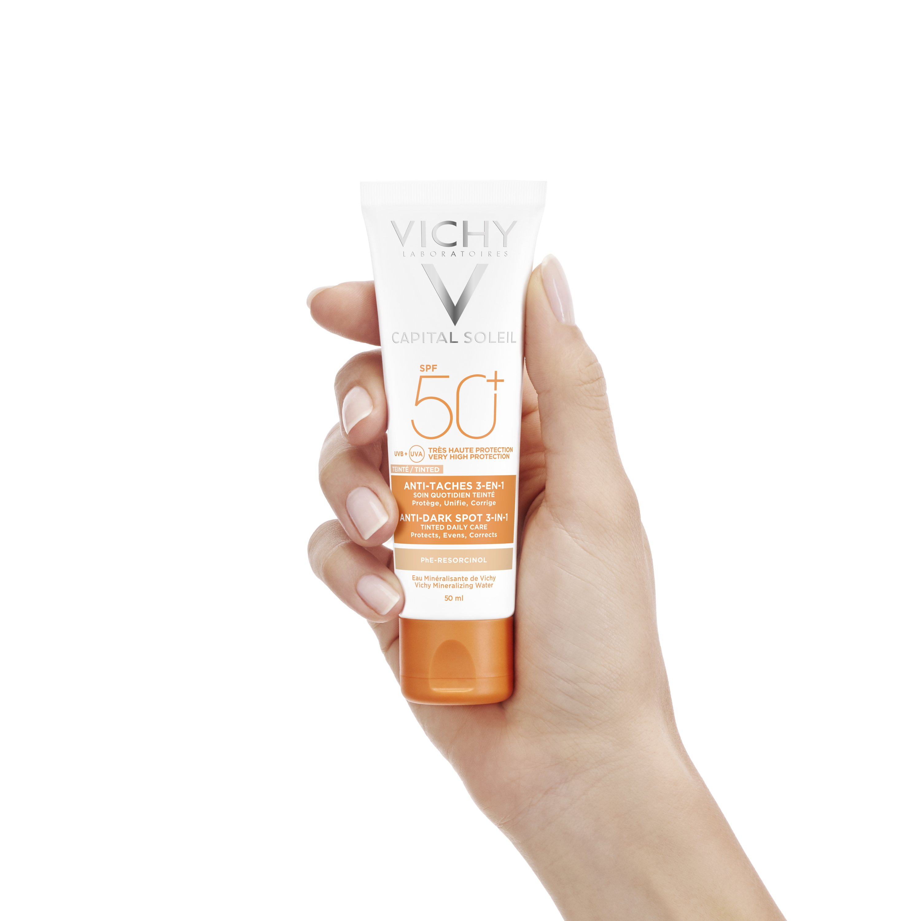 Vichy Idéal Soleil Anti-Pigmentflecken LSF50+
