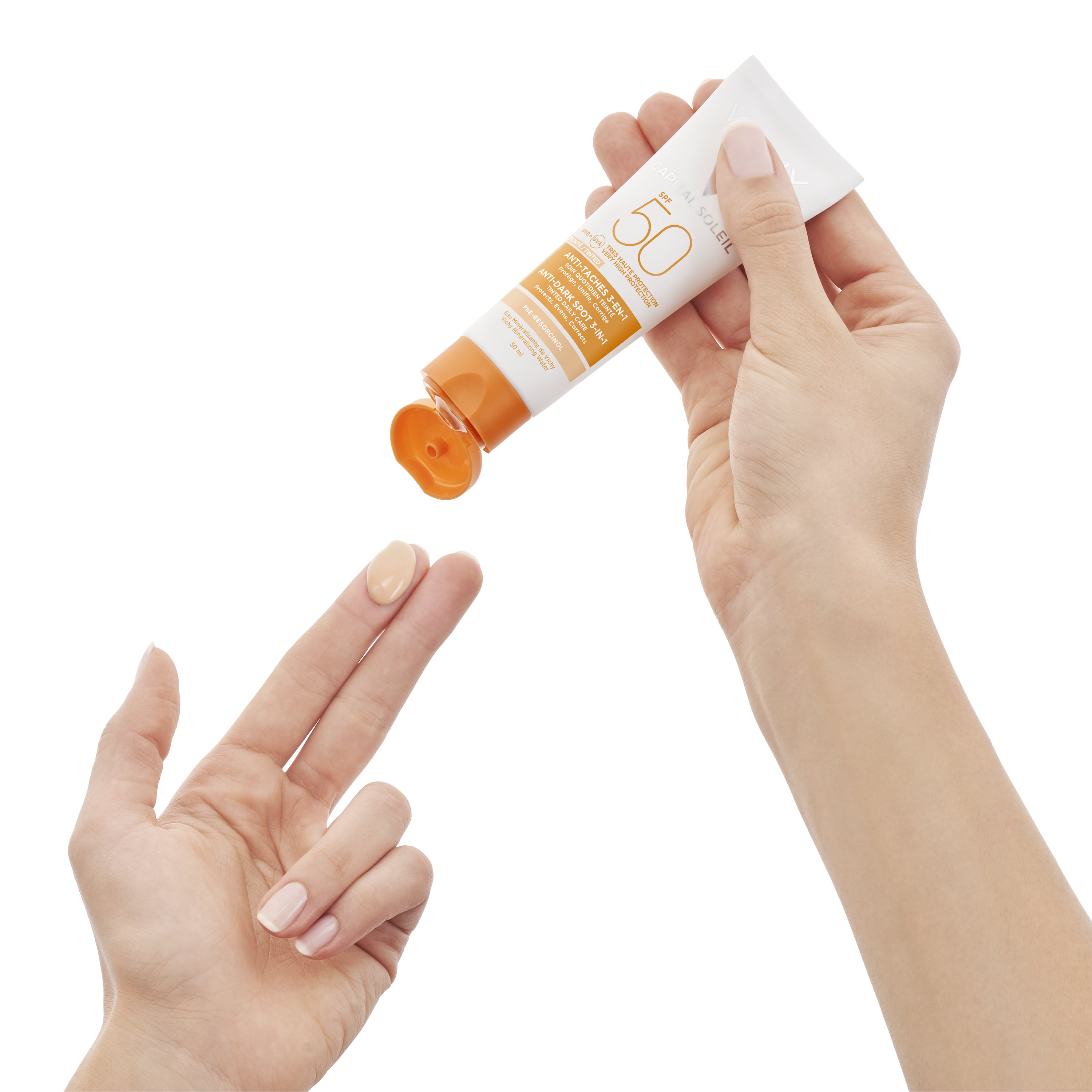 Vichy Idéal Soleil Anti-Pigmentflecken LSF50+