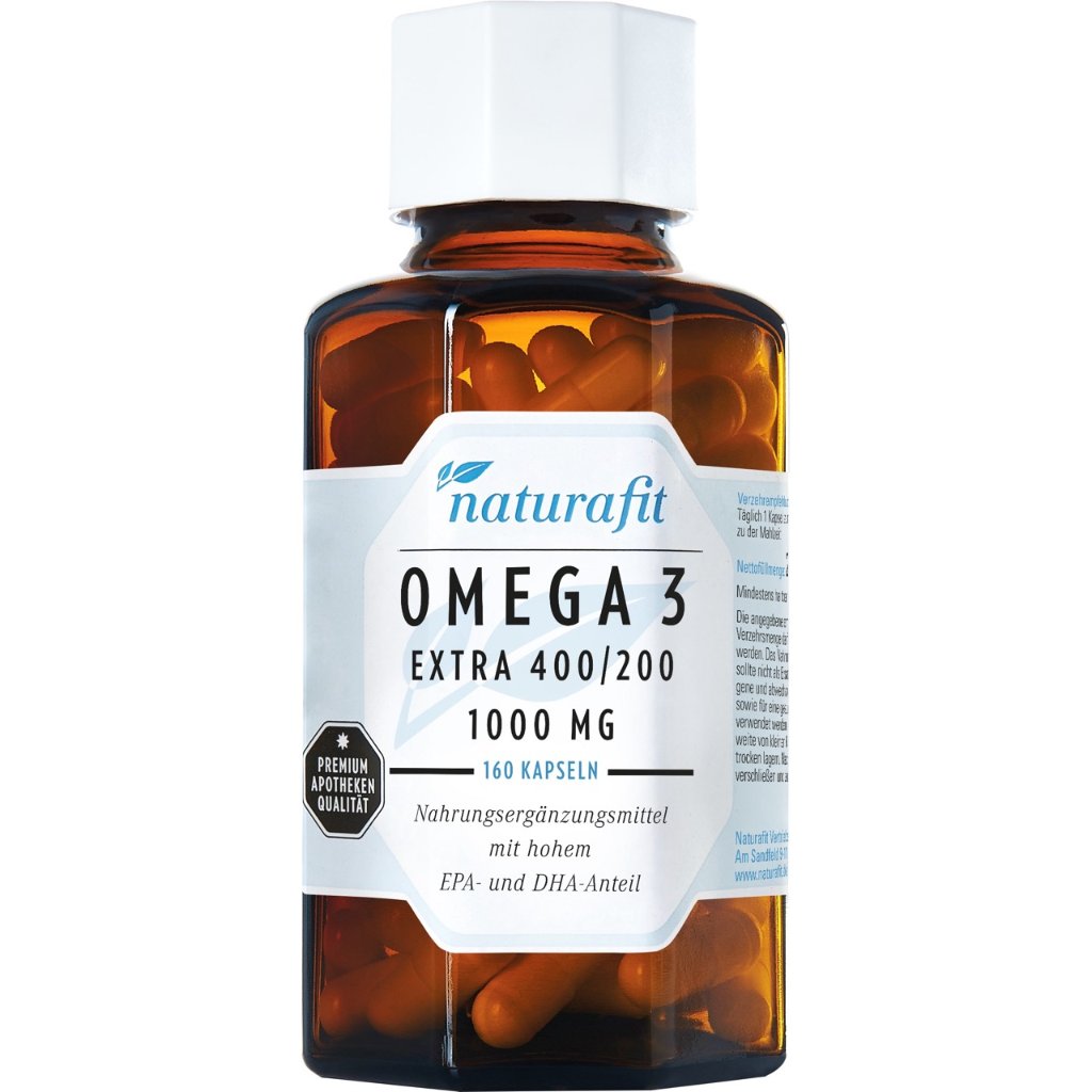 NATURAFIT Omega-3 extra 400/200 Kapseln