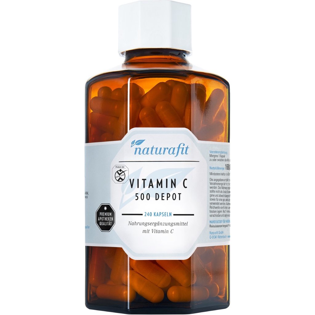NATURAFIT Vitamin C 500 Depot Kapseln