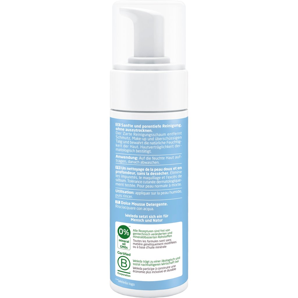 WELEDA zarter Reinigungsschaum