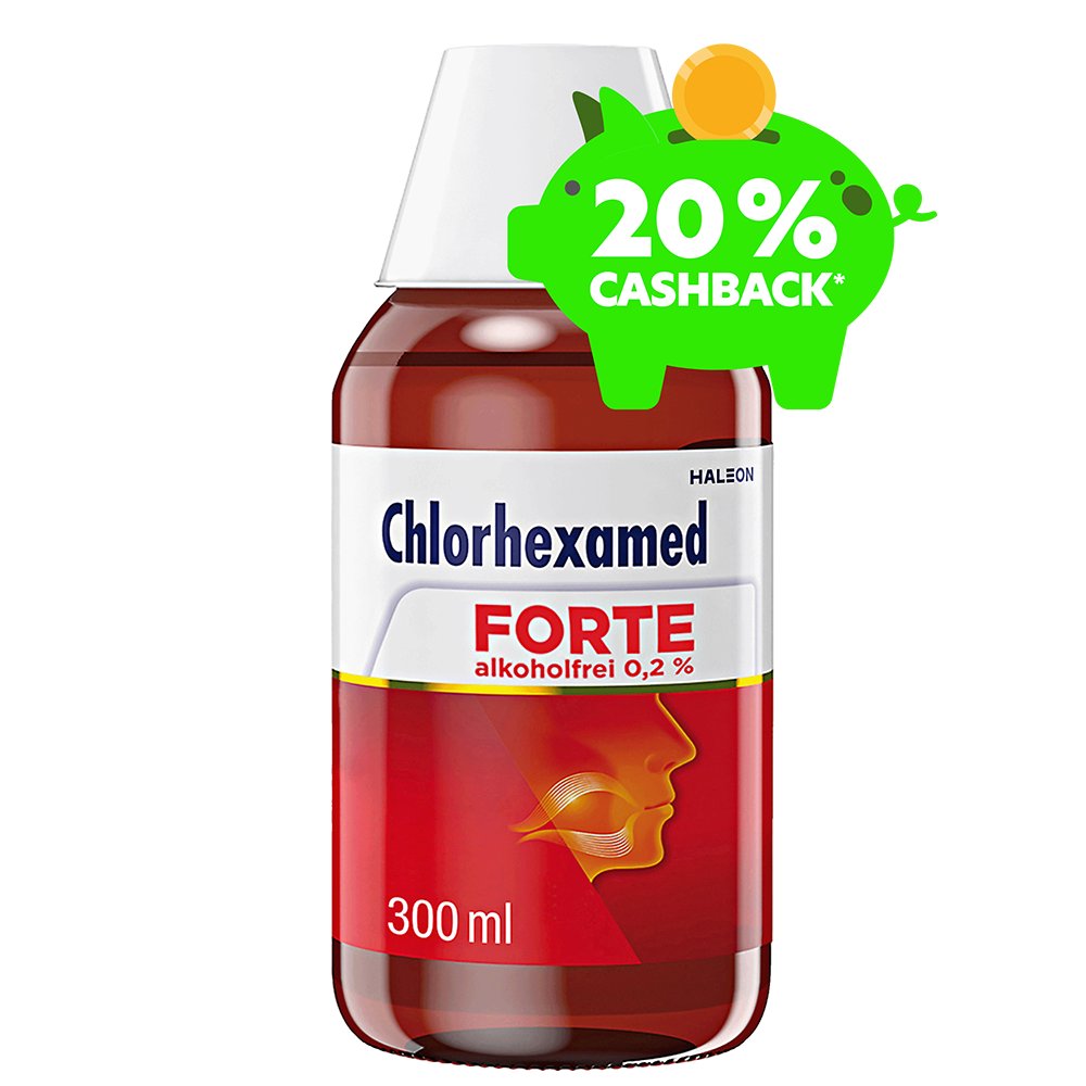Chlorhexamed FORTE alkoholfrei 0,2 %, Mundspülung, antibakteriell 300 ml