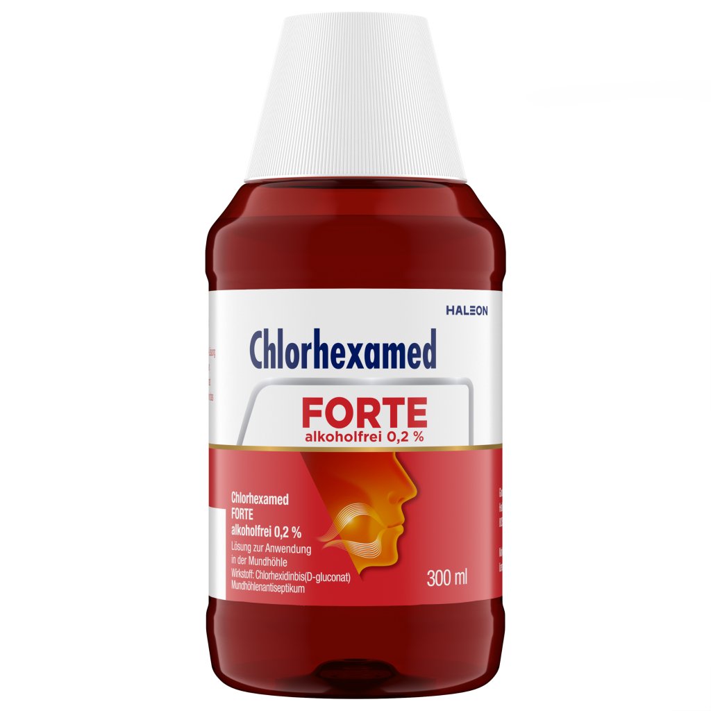 Chlorhexamed FORTE alkoholfrei 0,2 %, Mundspülung, antibakteriell 300 ml