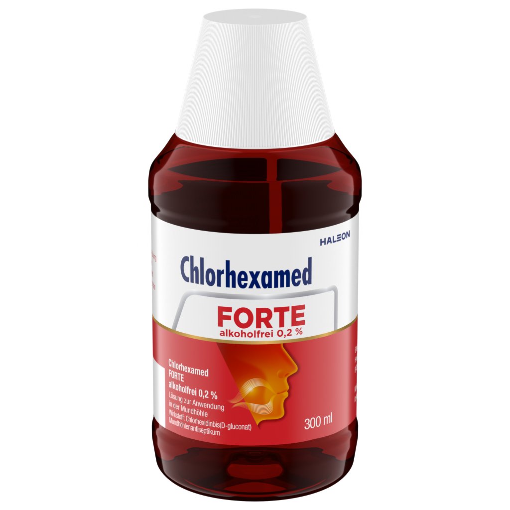 Chlorhexamed FORTE alkoholfrei 0,2 %, Mundspülung, antibakteriell 300 ml