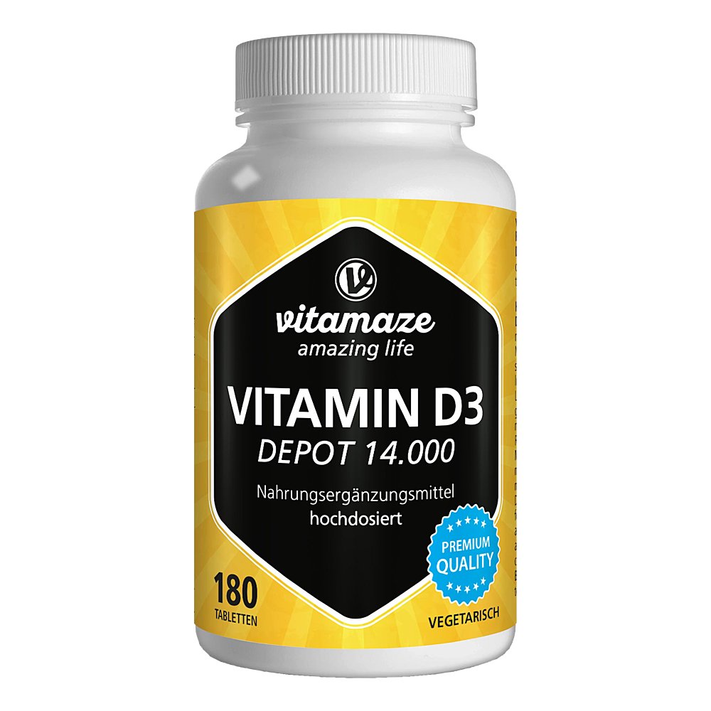 VITAMIN D3 14.000 I.E. Depot hochdosiert Tabletten