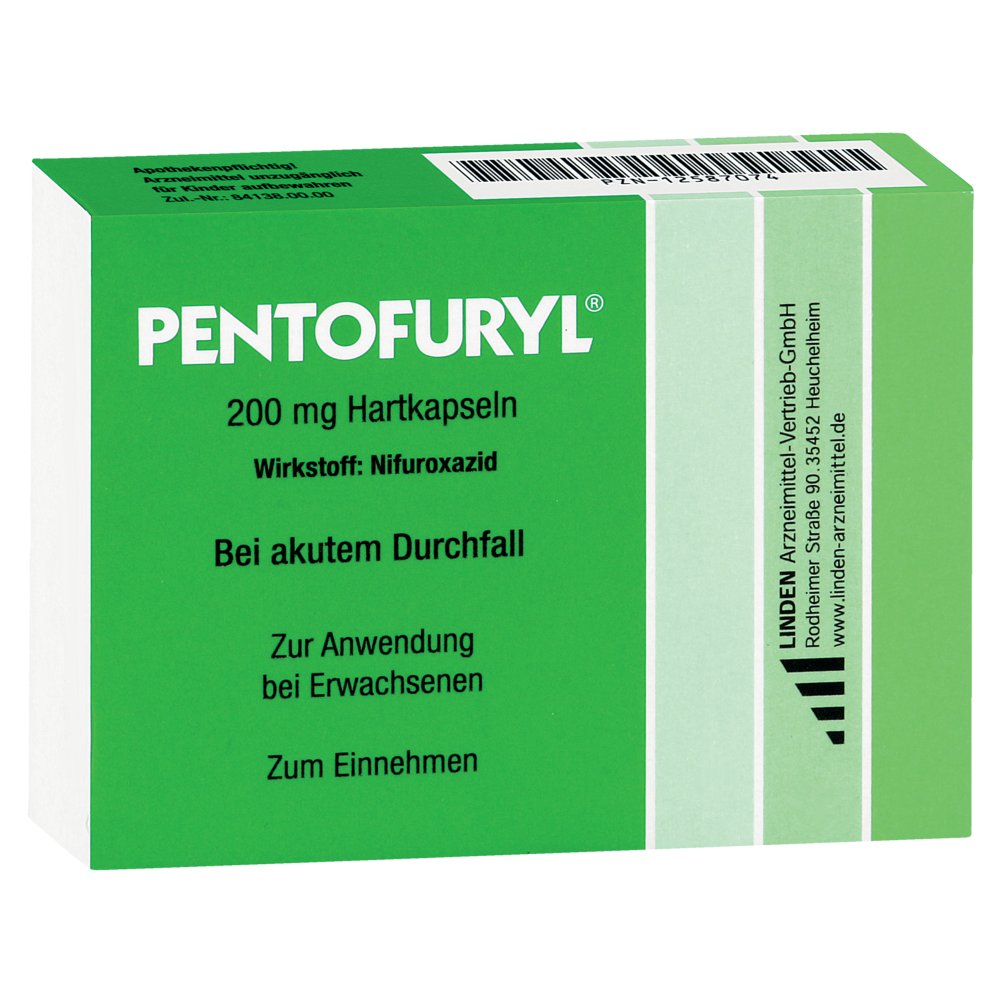 PENTOFURYL 200 mg Hartkapseln