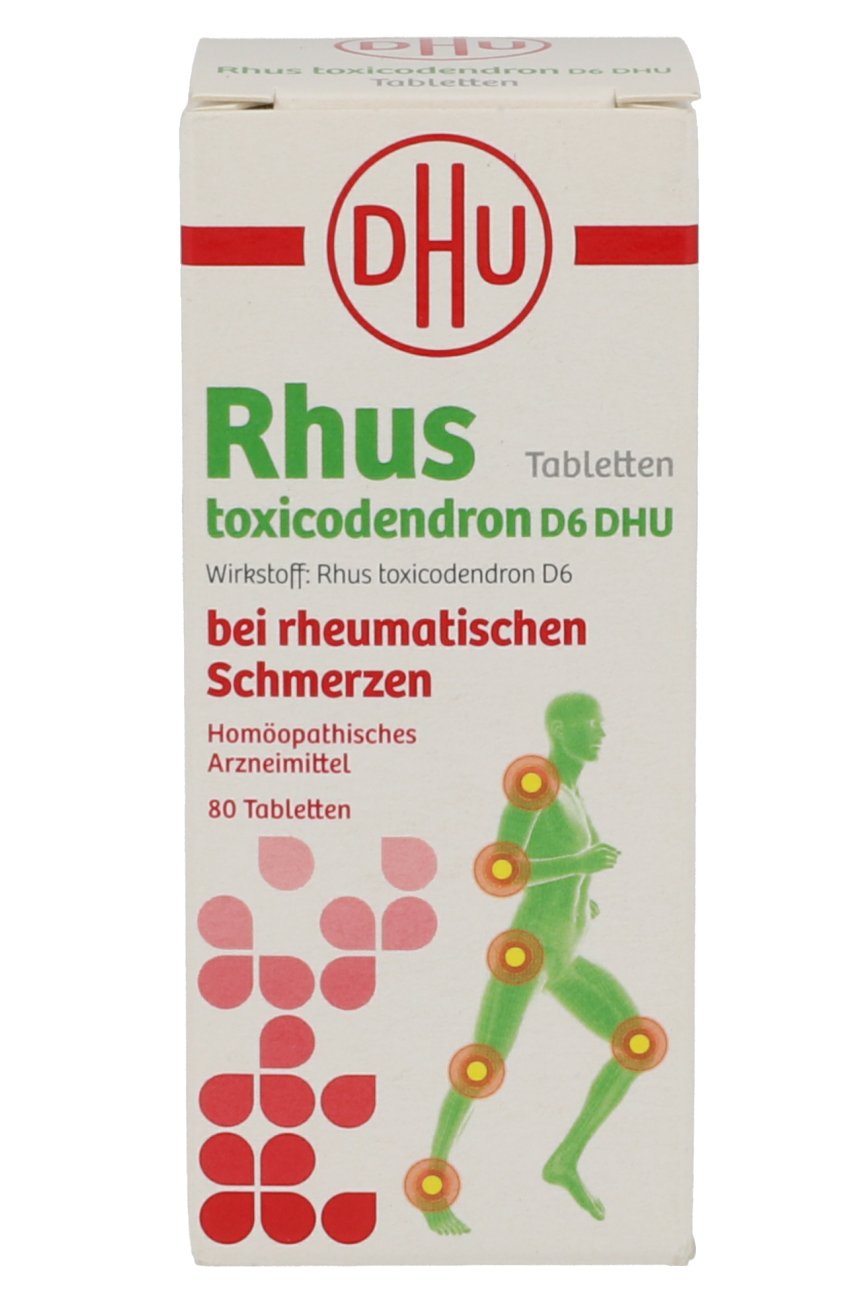 RHUS TOXICODENDRON D 6 Tabl.bei rheumat.Schmerzen