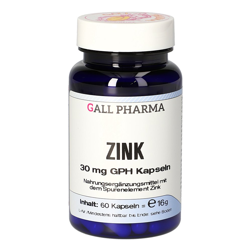 ZINK 30 mg GPH Kapseln