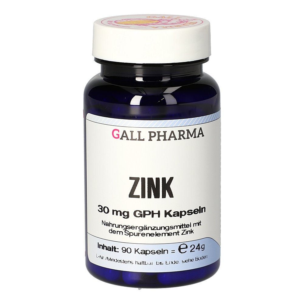 ZINK 30 mg GPH Kapseln