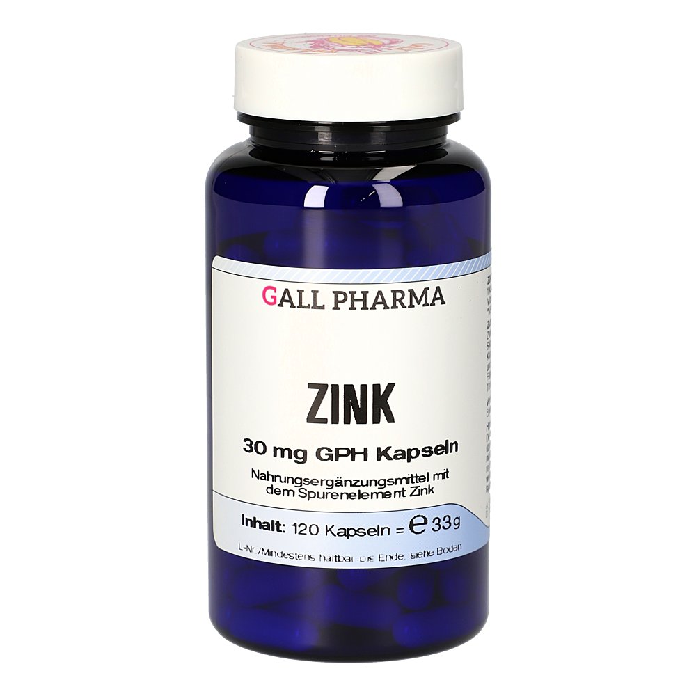 ZINK 30 mg GPH Kapseln