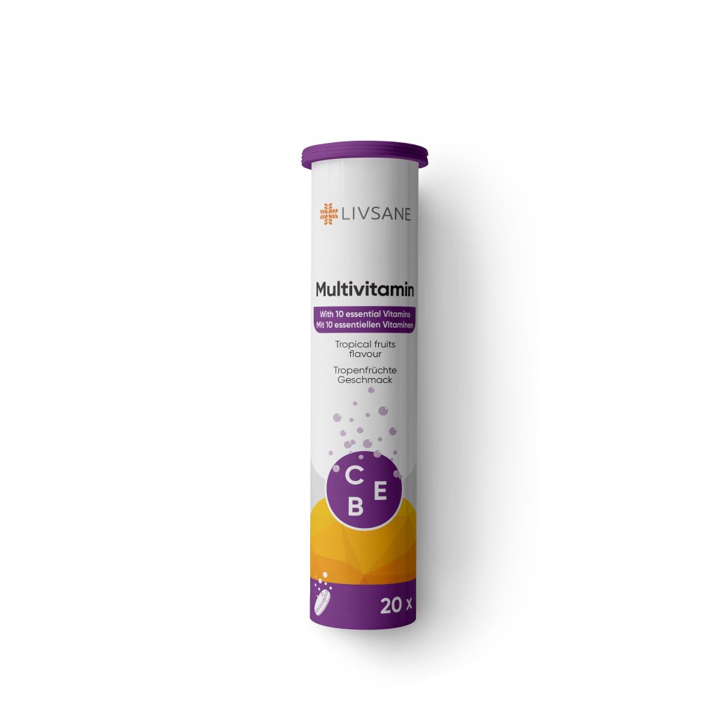 Brausetabletten Multivitamin, 20 Stück