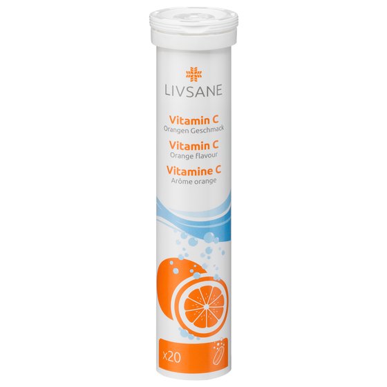 Brausetabletten Vitamin C, 20 Stück