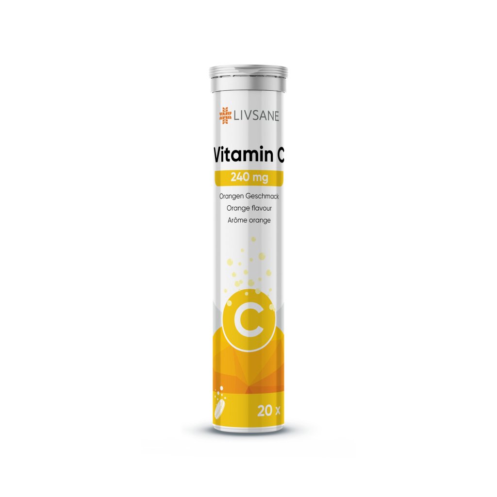Brausetabletten Vitamin C, 20 Stück